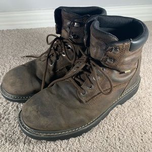 Brown Wolverine Boots, Waterproof Work Boots